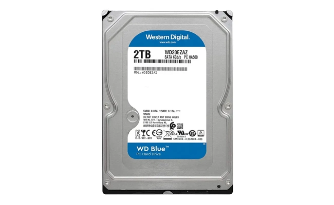 هارد دیسک wd blue 2tb wd20ezaz