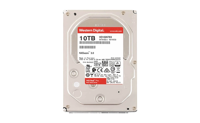 هارد دیسک اینترنال وسترن دیجیتال مدل wd102kfbx ظرفیت 10 ترابایت