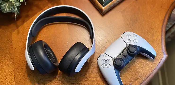 هدست بیسیم Pluse 3D و دسته PS5 هدست بیسیم Pluse 3D و دسته PS5