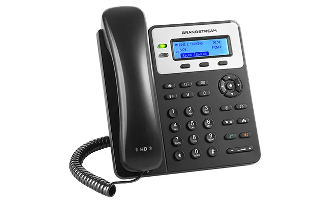 تلفن گرند استریم 1625 تلفن تحت شبکه گرنداستریم مدل gxp1625 با دو اکانت sip