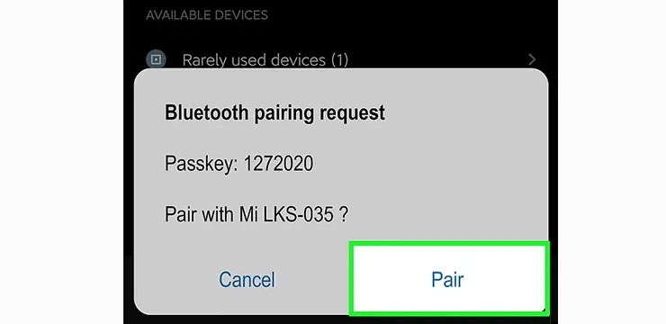 جفت (Pair) شدن اسمارت واچ با گوشی توسط برنامه Mi Fit