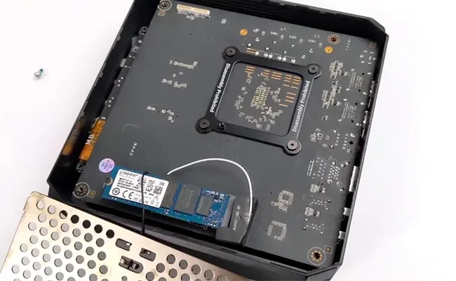 هارد ssd برای مینی کیس محل نصب هارد ssd روی مینی کیس
