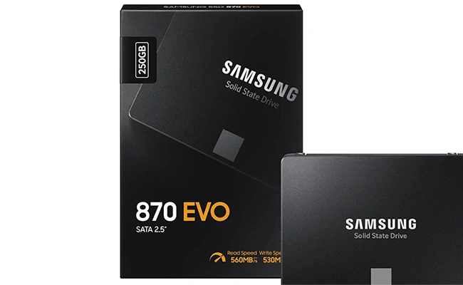 هارد ssd سامسونگ evo 870 250 اس اس دی EVO 870