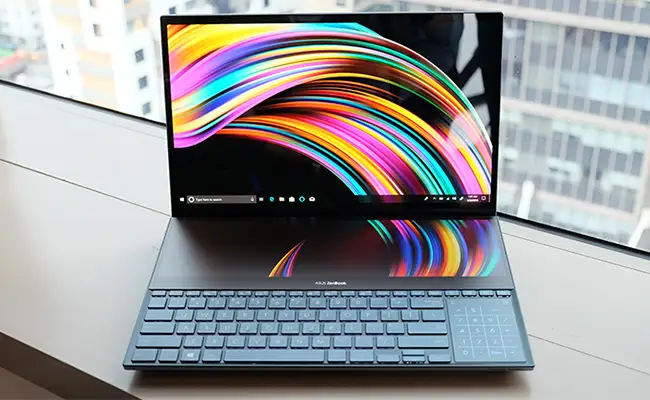 لپ تاپ زنبوک ایسوس مدل Pro Duo UX582 با پردازنده کورآی 7