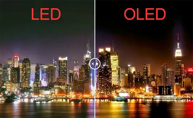 تفاوت led با oled تلویزیون led یا oled