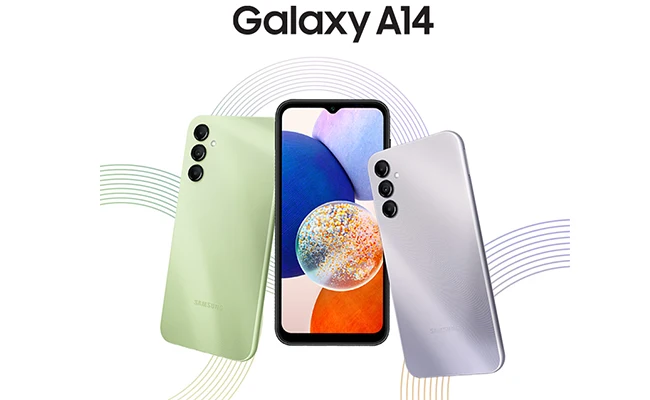 قیمت گوشی a14 128 گیگ رم 6