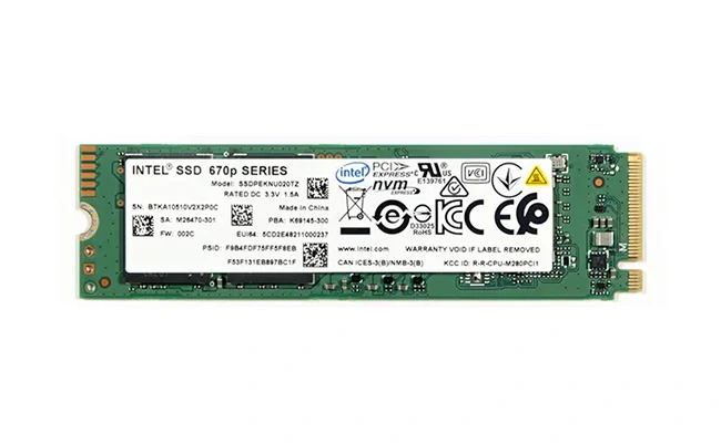 هارد ssd اینتل 670P 512 گیگ هارد ssd اینتل 670P 512 گیگ