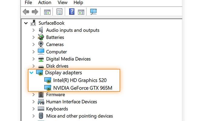 پنجره Display Adapter در این عکس نمایی از پنجره Display Adapter در ویندوز 7 نمایش داده شده است.