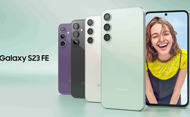 گوشی موبایل سامسونگ Galaxy S23 FE گوشی موبایل سامسونگ Galaxy S23 FE در رنگهای مختلف