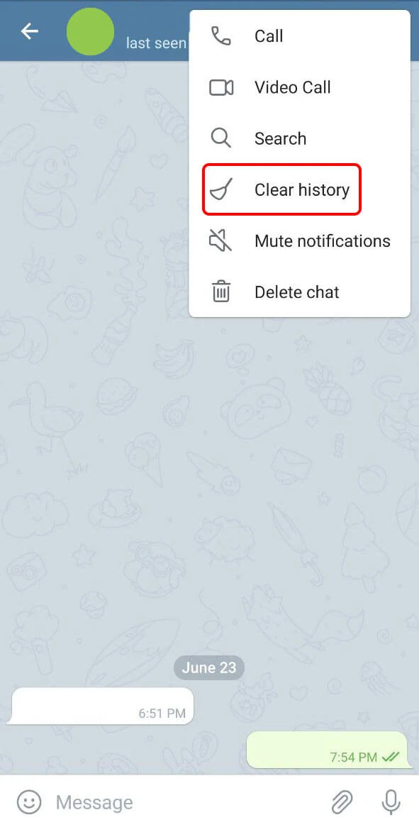 قابلیت حذف خودکار تلگرام