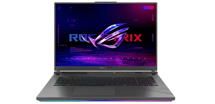 لپ تاپ ایسوس rog strix لپ تاپ گیمینگ ایسوس ROG Strix G18 G814JIR-N6072