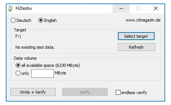 مراحل تست ظرفیت فلش با H2Testw مراحل تست ظرفیت فلش با H2Testw