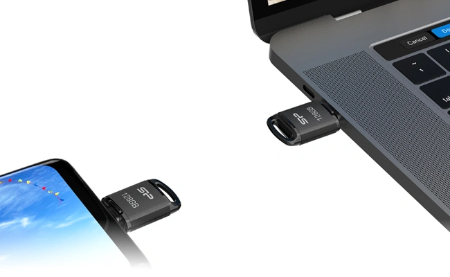فلش مموری سیلیکون پاور مدل Mobile C10 OTG فلش مموری سیلیکون پاور مدل Mobile C10 OTG