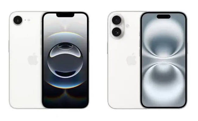 مقایسه آیفون 16 و 16e مقایسه iphone16 و iphone 16e