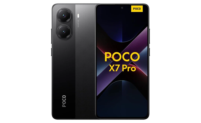 گوشی موبایل شیائومی Poco X7 Pro گوشی موبایل شیائومی Poco X7 Pro نما از روبهرو