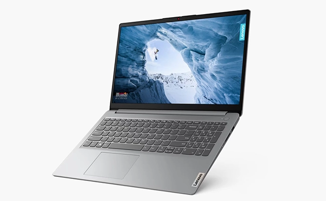 در این عکس لپ تاپ IdeaPad 1 15IJL7 لنوو N4500 8GB ا ۱۵.۶ اینچی نمایش داده شده است.