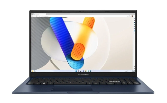 لپتاپ ASUS Vivobook X1504VA-NJ816 لپتاپ ASUS Vivobook X1504VA-NJ816 نما از روبهرو