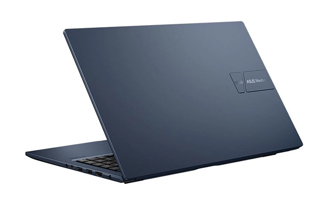 در این عکس یک لپ تاپ Vivobook X1504VA-NJ816 ایسوس i3 4GB ا ۱۵.۶ اینچی نمایش داده شده است.