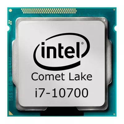 پردازنده 10700 اینتل i7 سری Comet Lake Box از رو به رو