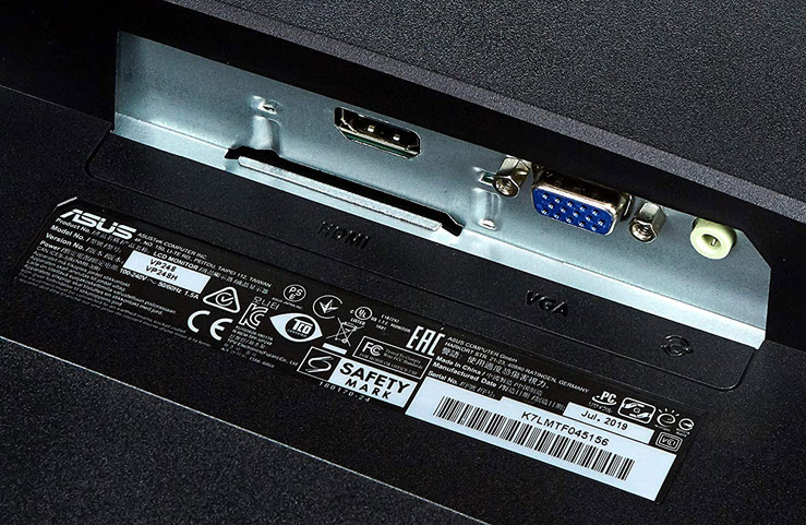 مشخصات مانیتور ایسوس VP248H