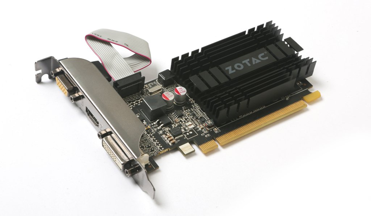 بررسی مشخصات کارت گرافیک زوتاک gt 710