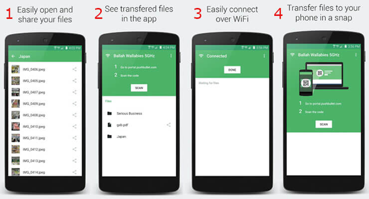 اتصال گوشی به کامپیوتر با WiFi توسط برنامه Portal