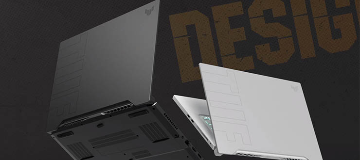 طراحی و کیفیت ساخت Asus TUF Dash F15