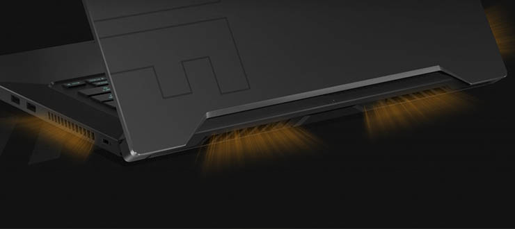 سیستم خنک‌کننده لپ تاپ TUF Dash F15
