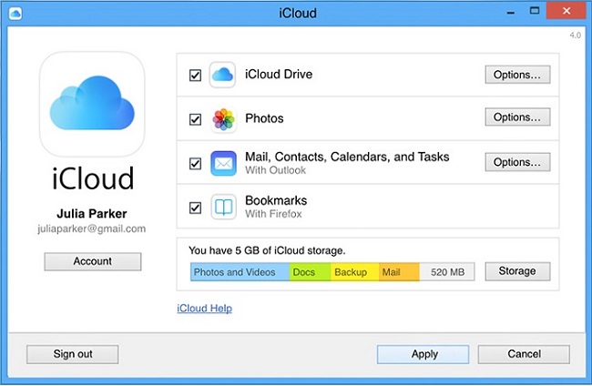 نحوه کار با سایت iCloud برای بازگردانی اطلاعات پاک شده