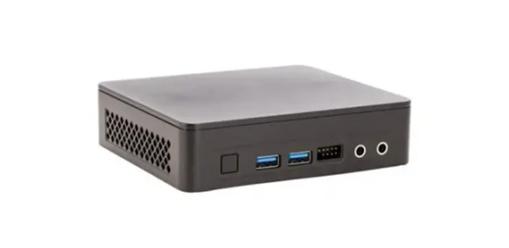 مینی کیس سلرون اینتل مجهز به انواع پورت‌های USB  و HDMI و دو جک صوتی