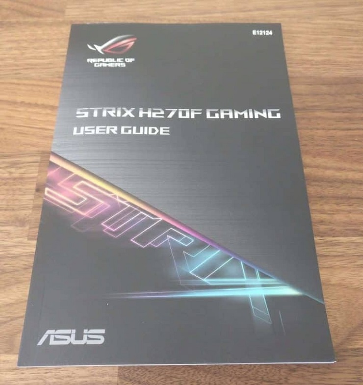 دفترچه راهنما مادربرد ایسوس ROG STRIX H270F GAMING