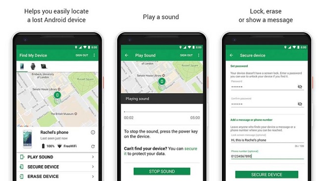 برنامه امنیتی اندروید
