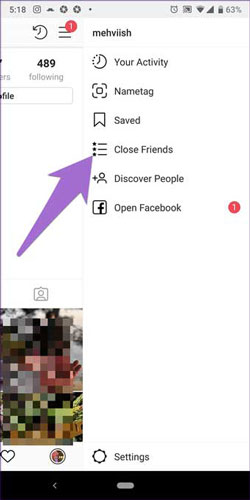قابلیت Close Friends اینستاگرام