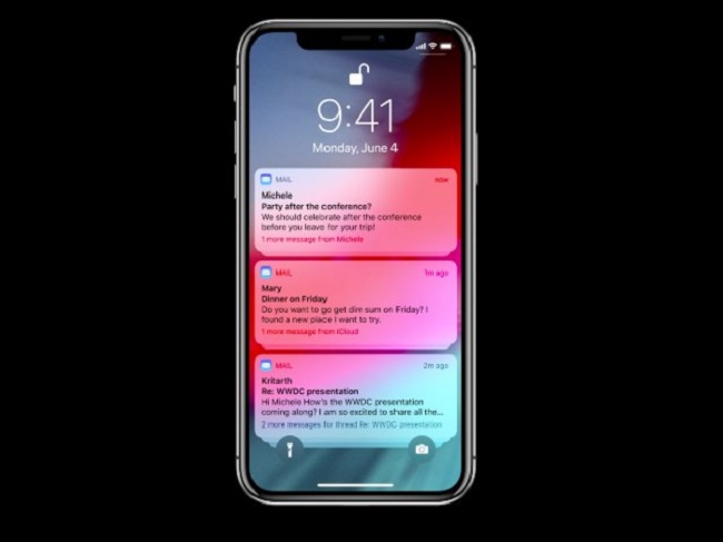 تغییرات iOS 12