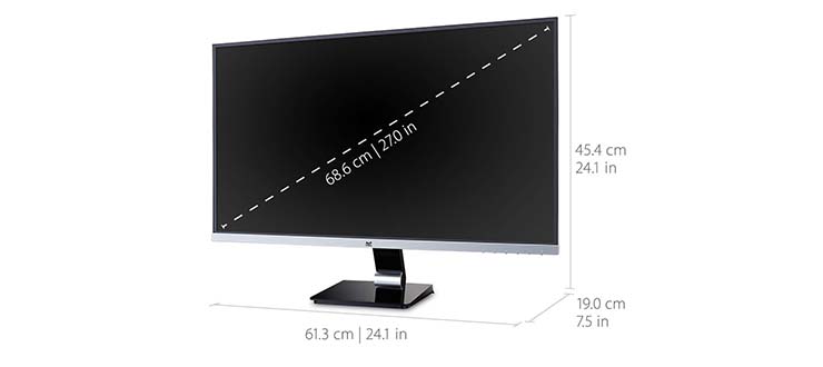 نقد و بررسی مانیتور ViewSonic VX2778-SMHD