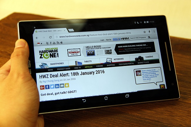 بررسی تبلت Asus ZenPad Z380KL