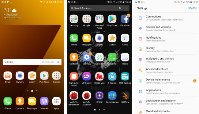 بررسی گلکسی C7 Pro