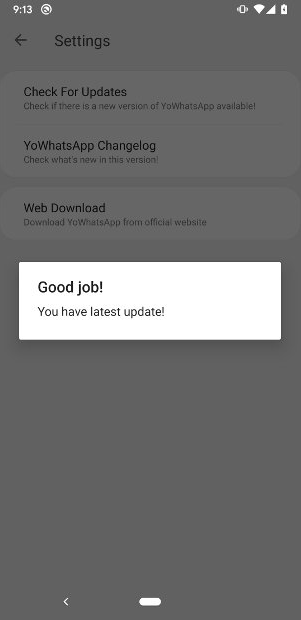 آپدیت یو واتساپ