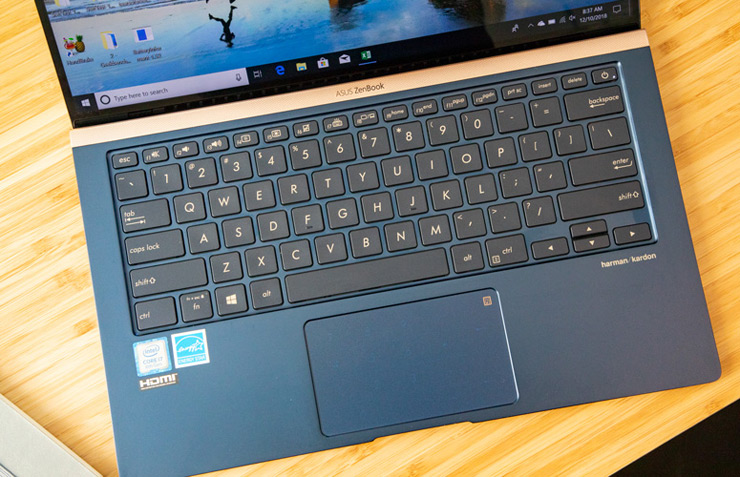 کیبورد لپ تاپ asus zenbook ux433