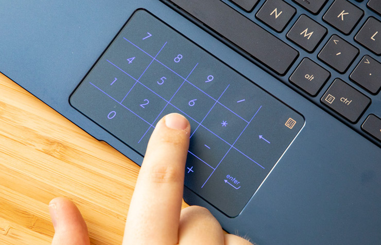 تاچ پد لپ تاپ asus zenbook ux433