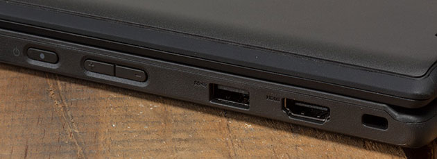پورت های ThinkPad Yoga 11e Chromebook
