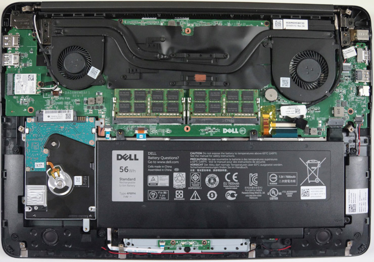سخت افزار لپ تاپ dell inspiron 7548