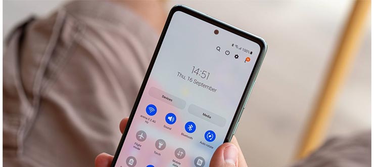 سخت افزار و نرم افزار گوشی Samsung Galaxy A52s