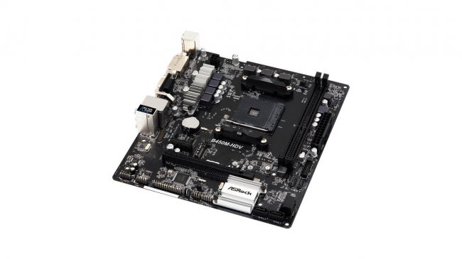 بهترین مادربرد Micro ATX AMD (اِی‌ام‌دی): ASRock B450M-HDV