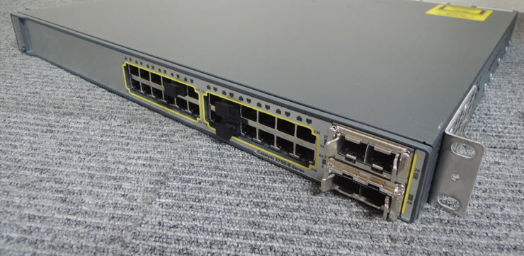 نقد و بررسی سوئیچ شبکه Cisco WS C3750E 24PD S