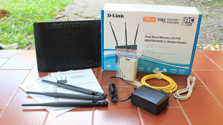 نقد و بررسی مودم D-Link DSL-2877AL AC750