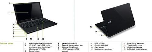 نقد و بررسی لپ تاپ Acer E1-570G