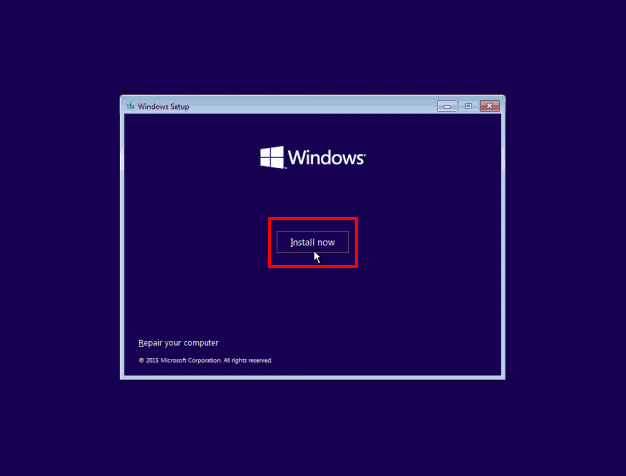 How to install Windows 10