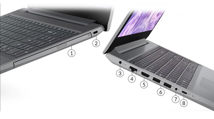 پورت لپ تاپ lenovo ideapad l3