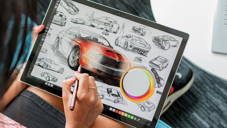 نرم افزار لپ تاپ Surface Book 2